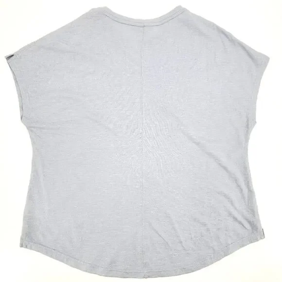 Columbia Cades Cape T-Shirt Tee Top Women Size 1X Light Blue Short Sleeve Pocket - Picture 3 of 7